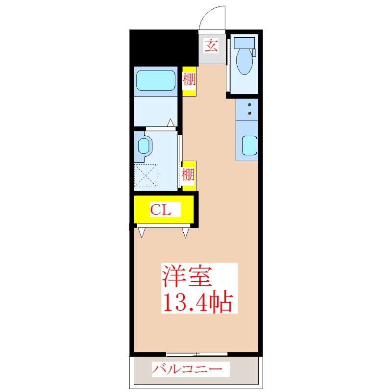 コーポ諏訪　IIの間取り