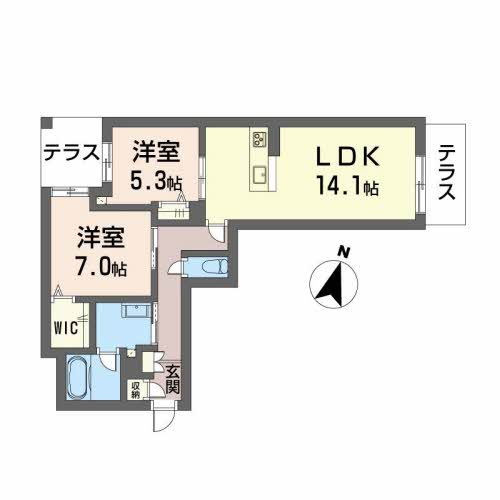 ファルコ鷹匠の間取り