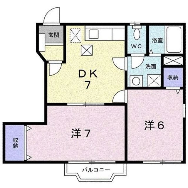 フロレスタカマクラIの間取り