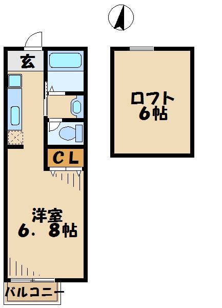 【東中野Ｔホームの間取り】