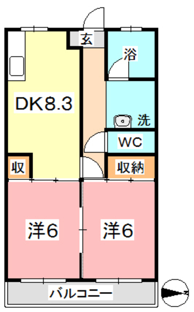 大建アーバンハイツの間取り