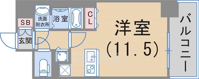 W-Style神戸の間取り