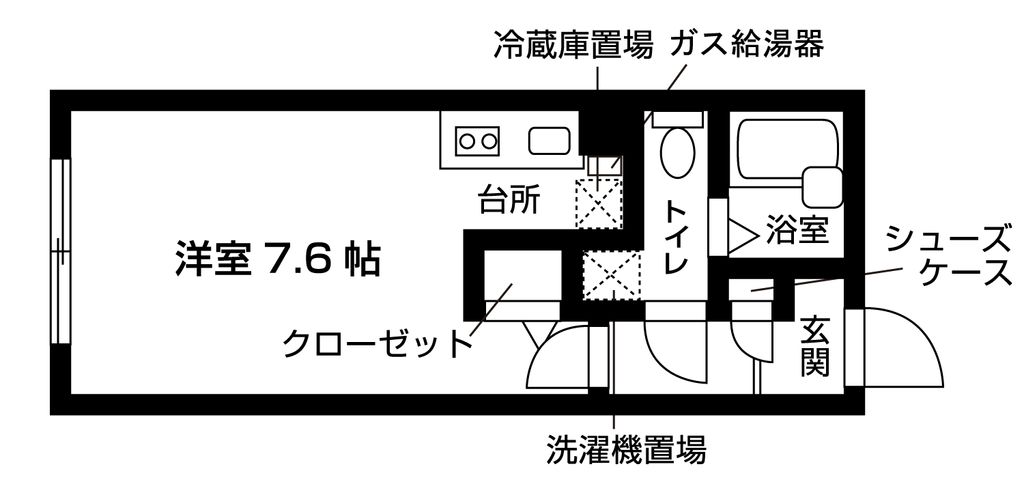 Nasic永山の間取り