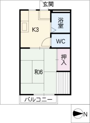 サンシティモリヤの間取り