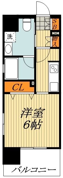 板橋区大和町のマンションの間取り