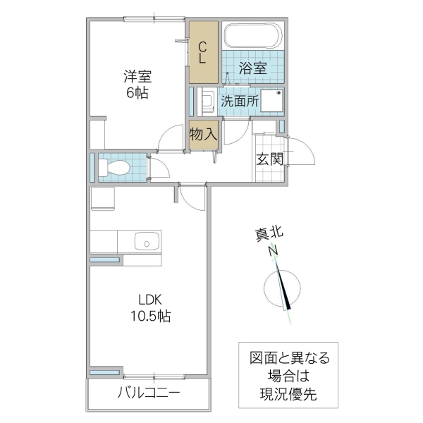 エースコートIIIの間取り