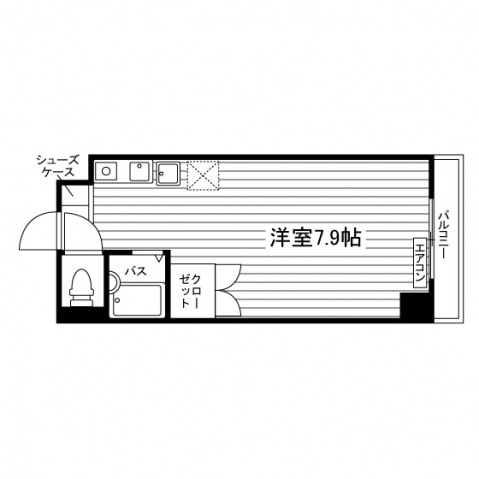 キャニオンテラス６の間取り