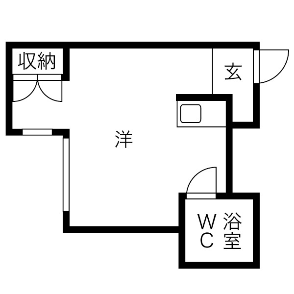 プレアール京都六地蔵の間取り