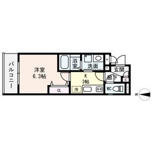 クレアール郡山Iの間取り