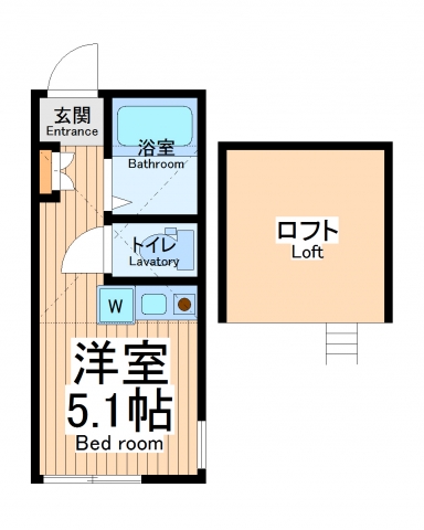 プレリュード川崎の間取り