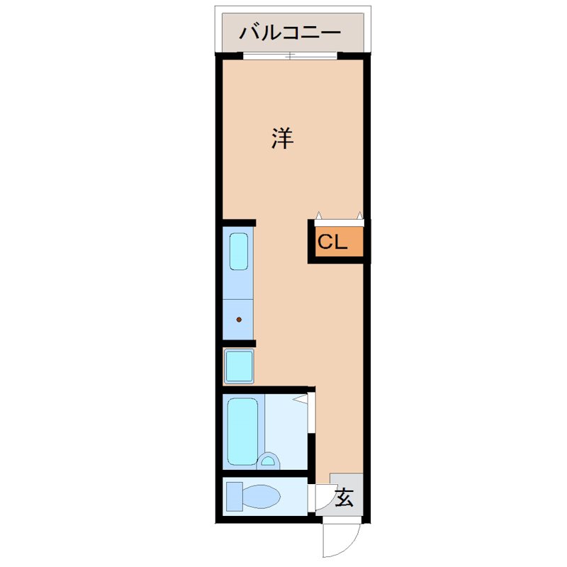 尼崎市武庫之荘西のマンションの間取り