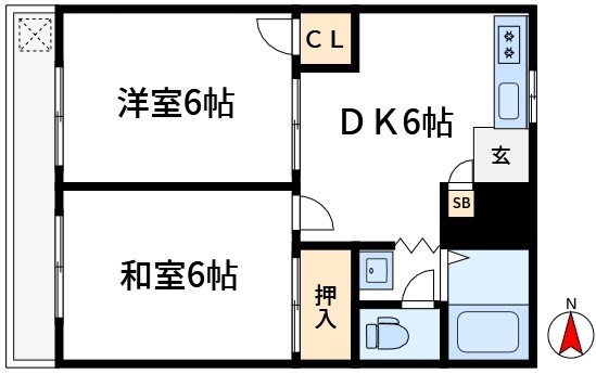 ティ・シャトルの間取り