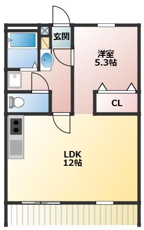 Mh-ARC KAORUの間取り