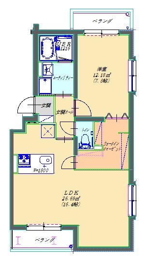 アスリート３の間取り