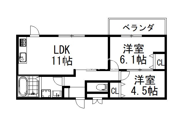 Premier Marsei寺内町の間取り