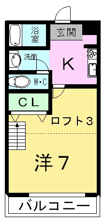 リポーズビルの間取り