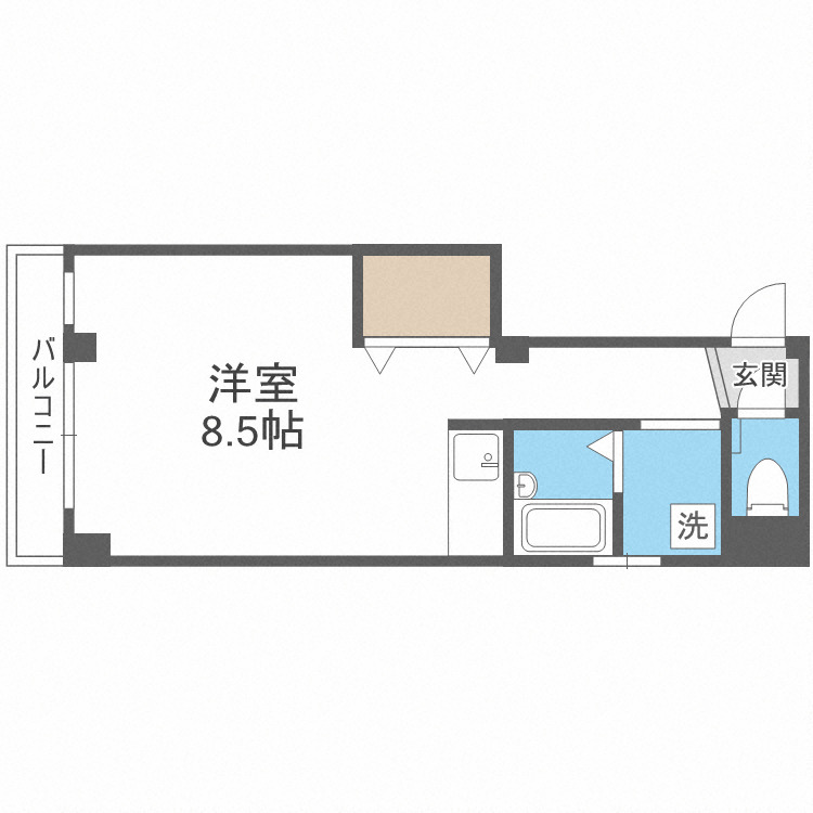 パークシティ長居の間取り