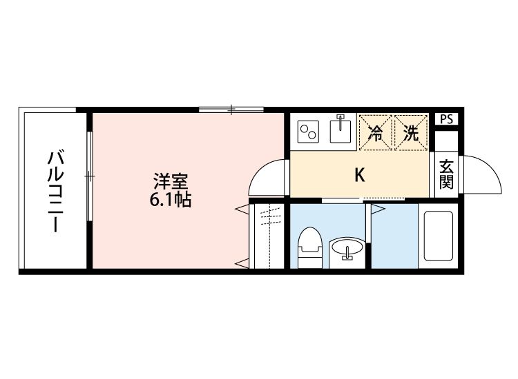 【MELDIA新狭山の間取り】