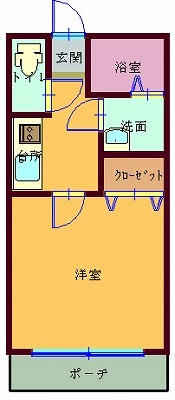 ショコラハウスの間取り