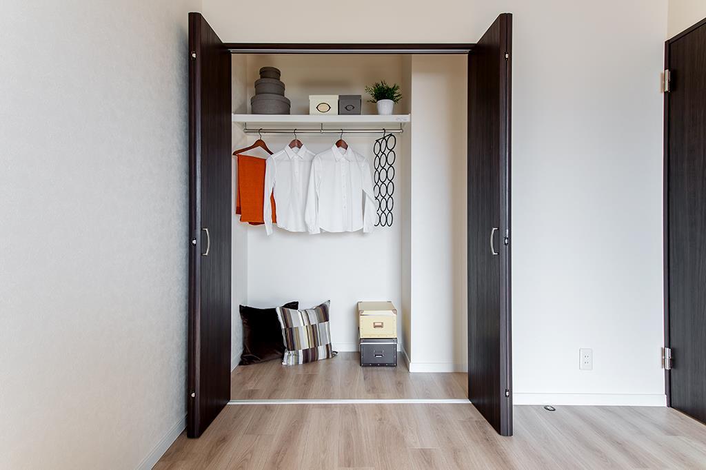 収納　モデルルーム実施中