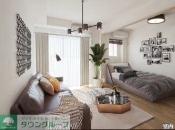 居室・リビング　イメージパース