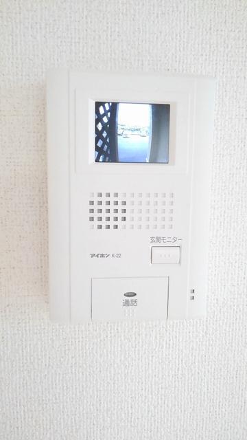 セキュリティ　モニター付きインターホン