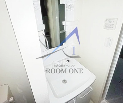 洗面設備　洗面台です。