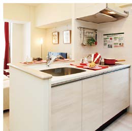 キッチン　ラフィネール大阪十三　キッチン