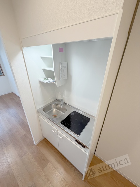 キッチン　スッキリとしたキッチン。お料理が楽しくなります。