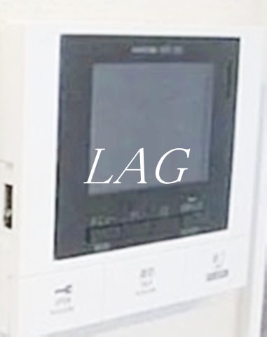 セキュリティ　モニター付きインターフォンです。