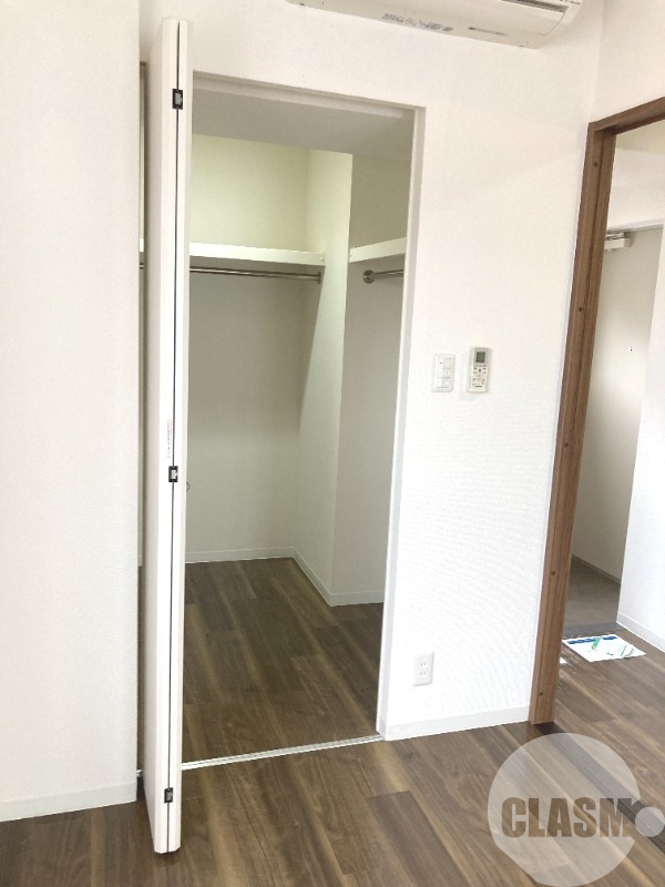 収納　ウォークインクローゼット