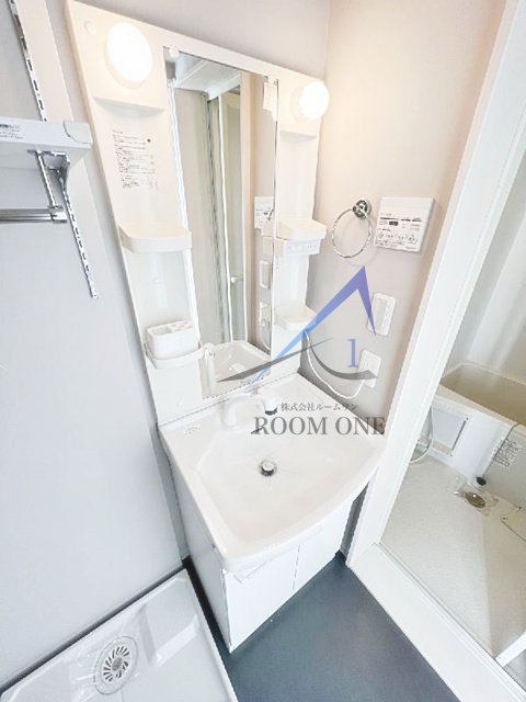 洗面設備　洗面台です。