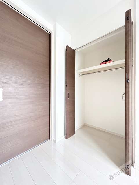 収納　室内をスッキリと見せることができる。充実収納です♪♪