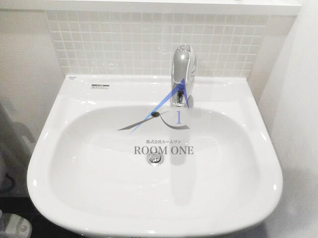 洗面設備　洗面台です。