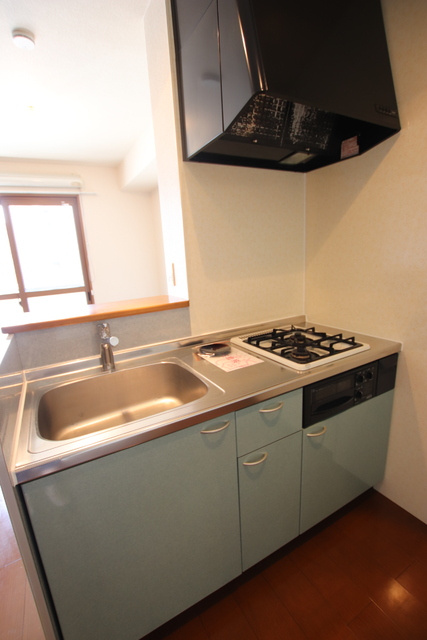 キッチン　お料理が捗るガスコンロ２口付キッチン♪