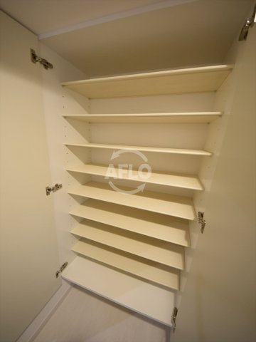 収納　ジアコスモ江戸堀パークフロント　シューズクローゼット