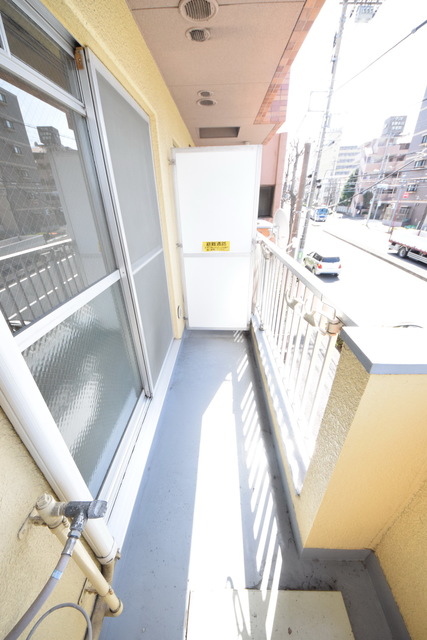 バルコニー　～お洗濯しなきゃっ～