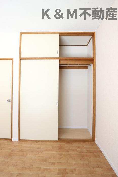 収納　十分な収納スペースがあります