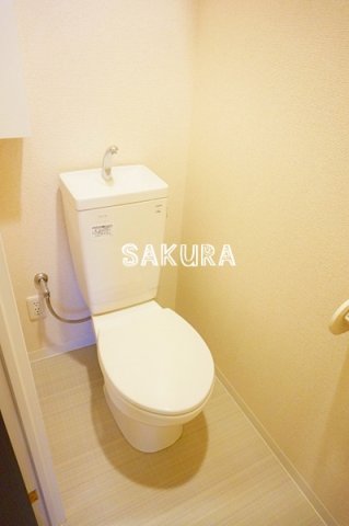 トイレ　清潔感のある水回り♪