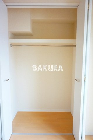 収納　お荷物の多い方でも安心のクローゼット付き♪