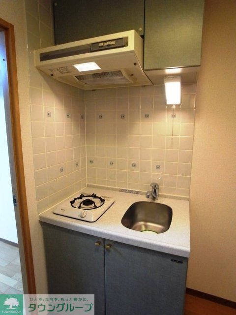 キッチン　1口ガスコンロ