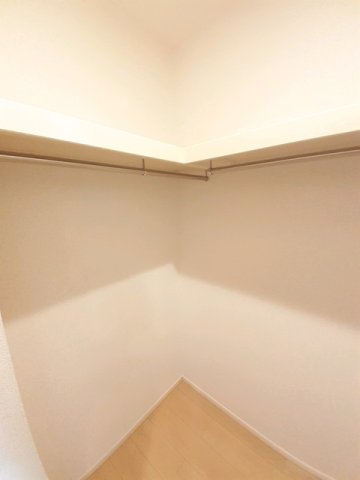 収納　大きなスペースがあり、収納には困りません