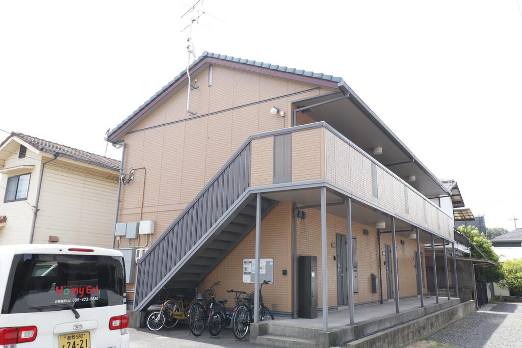 建物外観　羽島にある１LDKの物件です♪