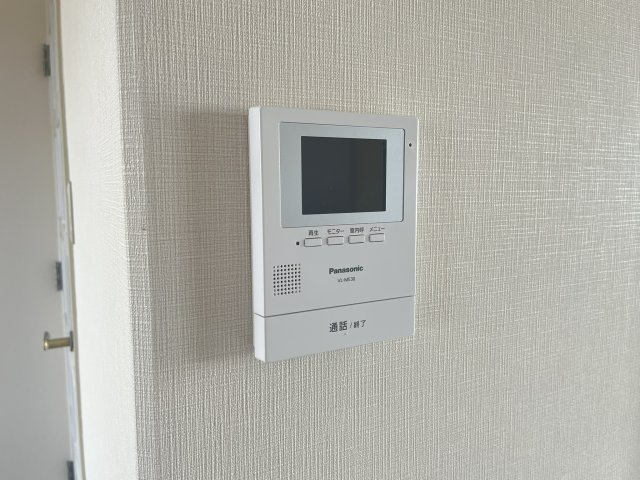 セキュリティ　モニター付きインターホンです