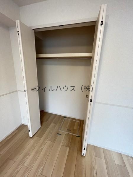 収納　クローゼット！