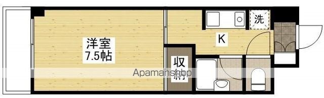 ＪＲ山陽本線 横川駅 徒歩10分 8階建 築32年の間取り写真