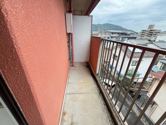 バルコニー　※別部屋の写真です