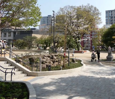 公園　東郷元帥記念公園（公園）まで770m