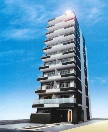 建物外観　外観パース図