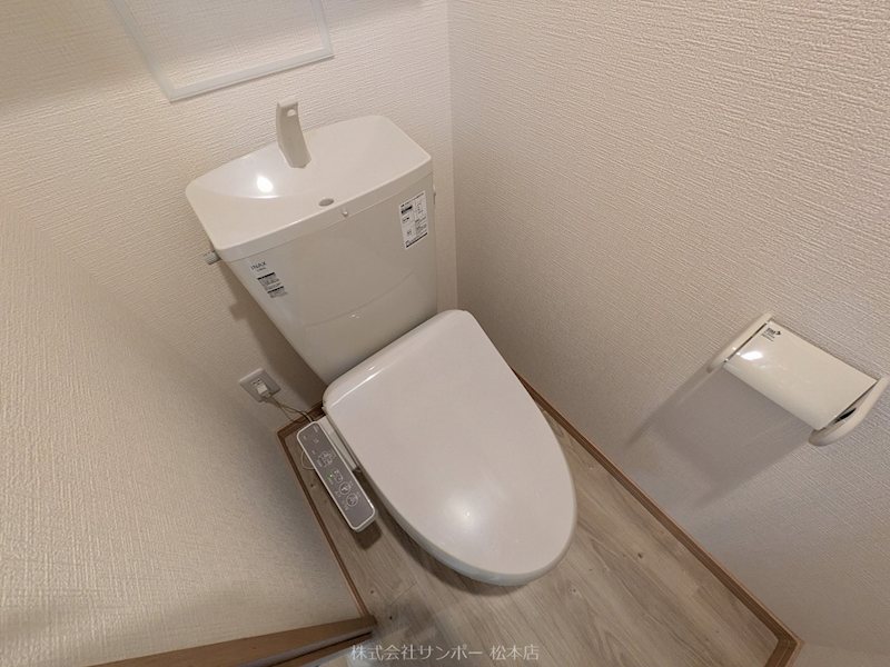 ＪＲ篠ノ井線 南松本駅 徒歩15分 2階建 築3年のトイレ写真